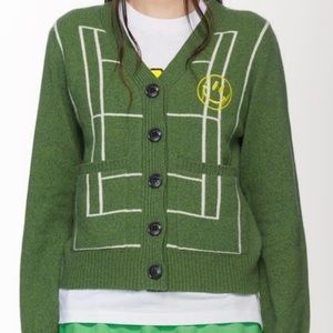 Limited Ganni x Ssense Embroidered Cardigan